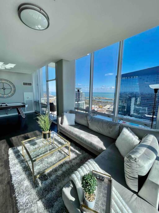 Penthouse In South Loop Chicago Apartment ภายนอก รูปภาพ