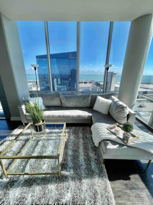 Penthouse In South Loop Chicago Apartment ภายนอก รูปภาพ